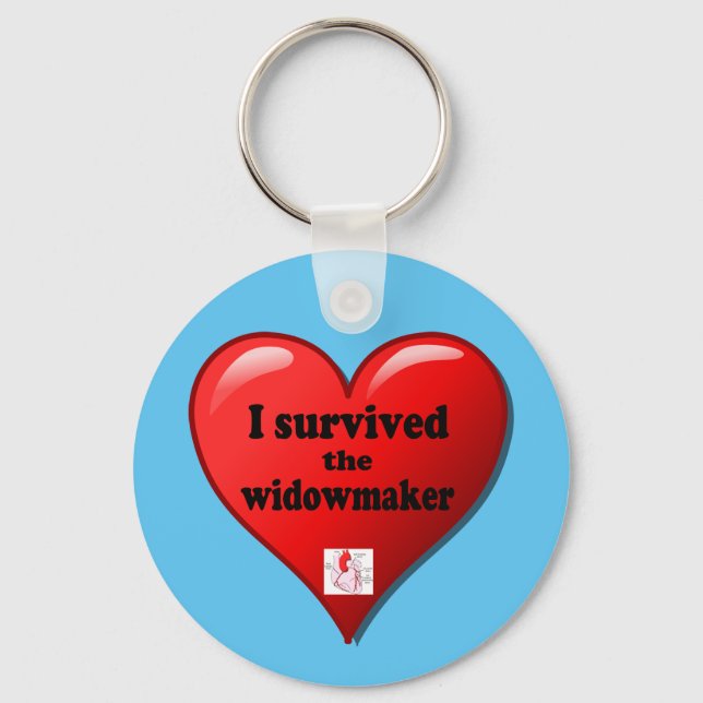 Chaveiro Eu Sobrevivi ao Viúvo (Frente)