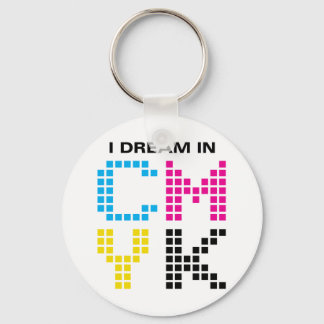 Chaveiro Eu Sonho Em CMYK
