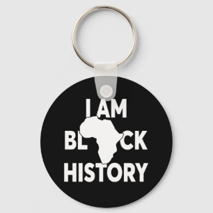 Chaveiro Eu sou a história negra, vidas negras são import