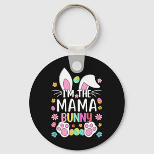 Chaveiro Eu Sou a Mamãe Coelhinha Orelhas de Coelho da Pásc
