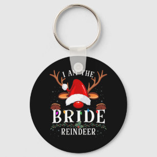 Chaveiro Eu Sou A Noiva Reindeer Família De Natal