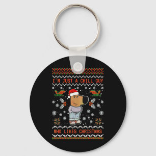 Chaveiro Eu Sou Apenas Um Cara Legal Que Gosta Do Natal 1