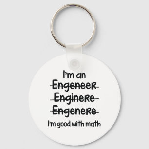 Chaveiro Eu sou bom com matemática