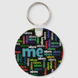 Chaveiro Eu sou cercado completamente por um grupo de