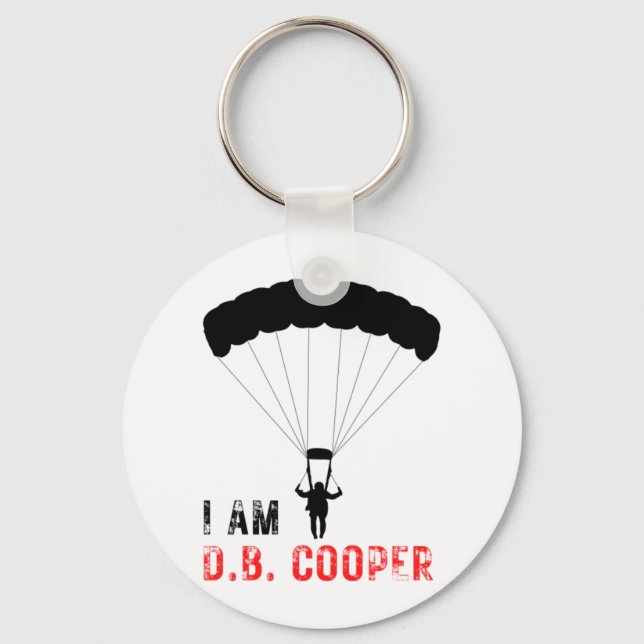 Chaveiro EU SOU D.B. Cooper  (Frente)