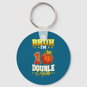 Chaveiro Eu sou Kids Bruh Double Digits Basquete 10º