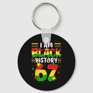 Chaveiro Eu Sou Mês da História Negra 67 Seis Sete Meme Afr