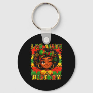 Chaveiro Eu Sou Mês da História Negra Orgulho Negro America
