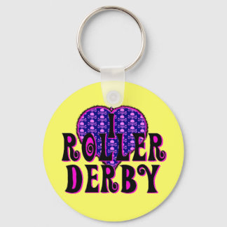 Chaveiro Eu sou o Caçador Roller Derby