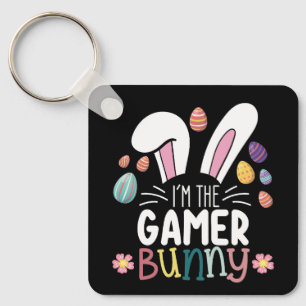 Chaveiro Eu Sou O Coelho Gamer De Jogos Correspondência De 