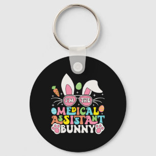 Chaveiro Eu Sou o Coelho Médico Instantâneo Funny Rabbit Pá