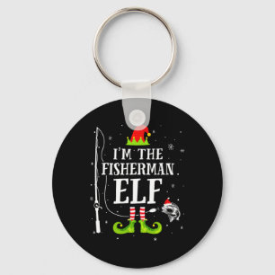 Chaveiro Eu Sou O Elfo Pescador Combinando Natal Divertido
