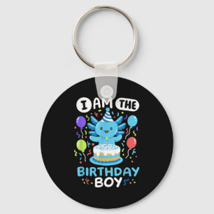 Chaveiro Eu Sou O Garoto De Aniversário, Crianças Axolotl B