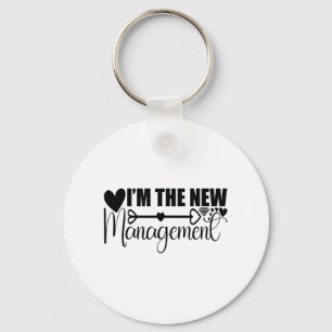 Chaveiro Eu Sou O Novo Gerenciamento Divertido Esposa Recém