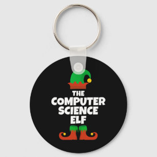 Chaveiro Eu sou o Pajama da Família Elf da Ciência da Compu