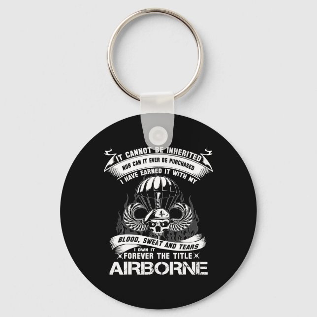Chaveiro Eu Sou O Proprietário Do Título Exército Aéreo Ran (Frente)