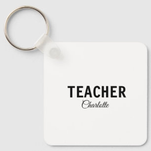 Chaveiro Eu sou professor Collegeadicionar seu nome SMS sim