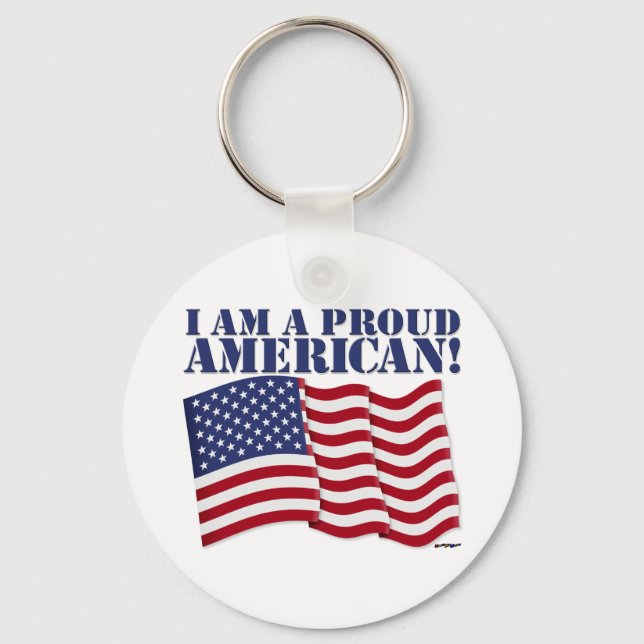 CHAVEIRO EU SOU UM AMERICANO ORGULHOSO! (Frente)