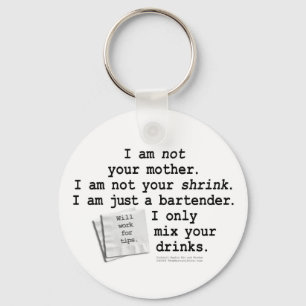 Chaveiro - eu sou UM BARMAN