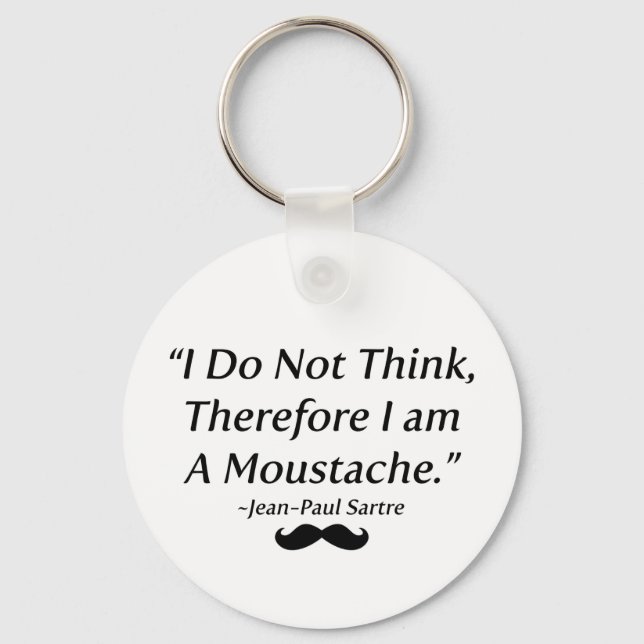 Chaveiro Eu Sou Um bigode (Frente)