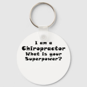 Chaveiro Eu sou um Chiropractor o que é sua superpotência
