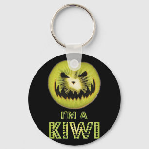Chaveiro Eu sou um fantasma de Kiwi no Halloween, presente-
