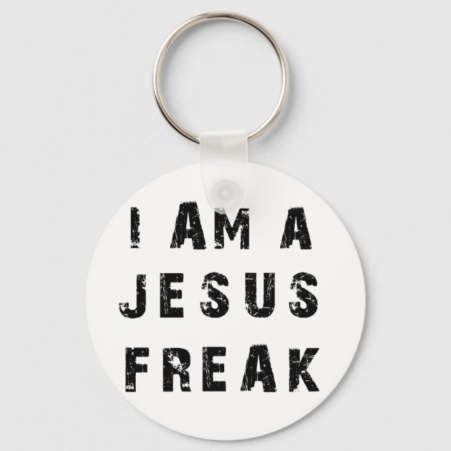 Chaveiro Eu sou um Jesus Freak (Frente)