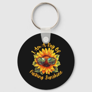 Chaveiro Eu Sou Um Raio De Sol - Girassol Engraçado Sarcást