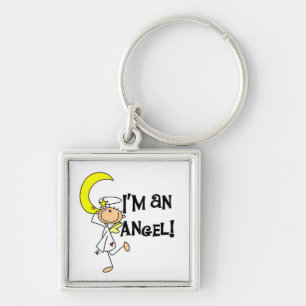 Chaveiro Eu sou uma Camisetas e Presentes de Anjo