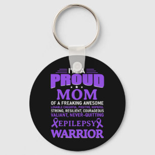 Chaveiro Eu sou uma mãe orgulhosa, a consciência da epileps
