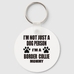 Chaveiro Eu sou uma mamãe de border collie