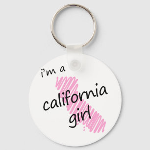 Chaveiro Eu sou uma menina de Califórnia