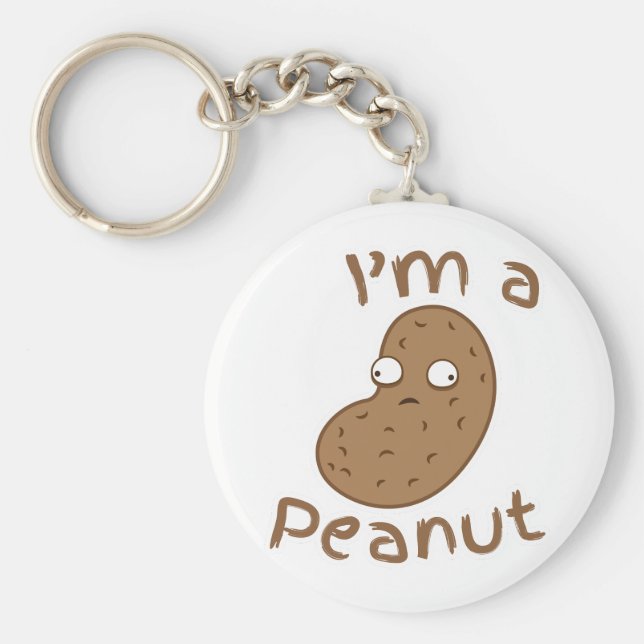 Chaveiro Eu sou uma PEANUT (Frente)