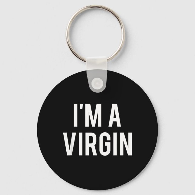 Chaveiro Eu sou uma Virgem (Frente)