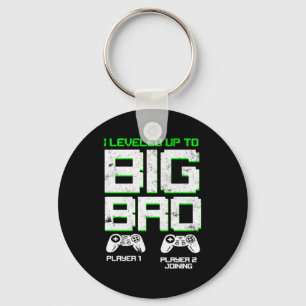 Chaveiro Eu Subi de Nível Para Irmão Mais Velho Gamer de Cr