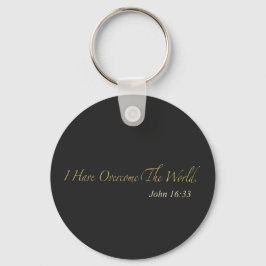 Chaveiro Eu Superei o Mundo João 16:33