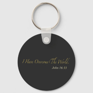 Chaveiro Eu Superei o Mundo João 16:33