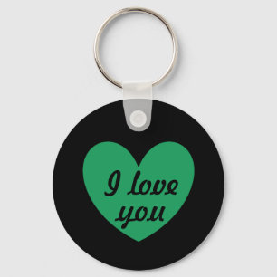 Chaveiro "Eu te amo"