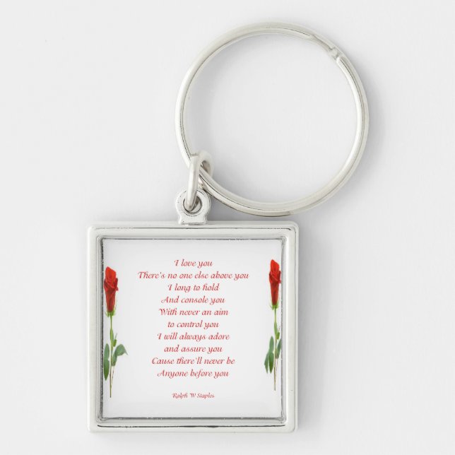 Chaveiro Eu te amo (Frente)