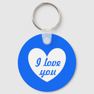 Chaveiro "Eu te amo"