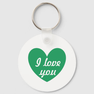 Chaveiro "Eu te amo"