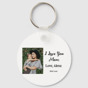 Chaveiro Eu te amo mãe dia de as mães elegante adicionar te