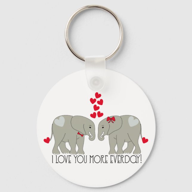 Chaveiro Eu Te Amo Mais Todos Os Dias! (Frente)