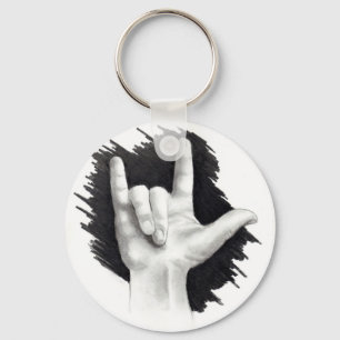 CHAVEIRO EU TE AMO NO MEIO #2