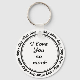 Chaveiro Eu te amo tanto, Casal de Lobo