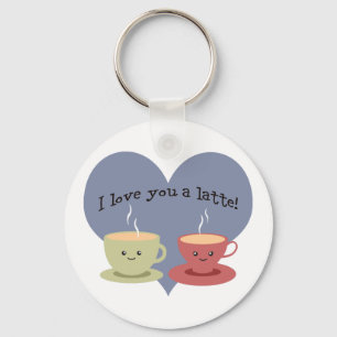 Chaveiro Eu te amo um café da manhã!
