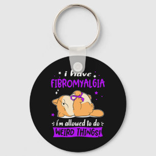 Chaveiro Eu Tenho Fibromialgia Eu Estou Autorizado A Fazer
