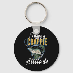 Chaveiro Eu Tenho Uma Atitude De Cabeça A Pescar