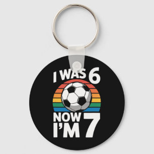 Chaveiro Eu tinha 6 anos agora tenho 7 anos de futebol de a