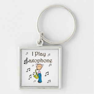 Chaveiro Eu To Co Saxofone Camisetas e Presentes de Figura